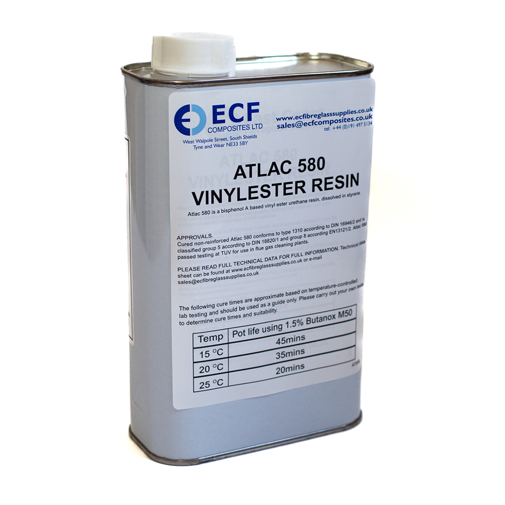 Vinylester Resin - Atlac 580 (including catalyst)
